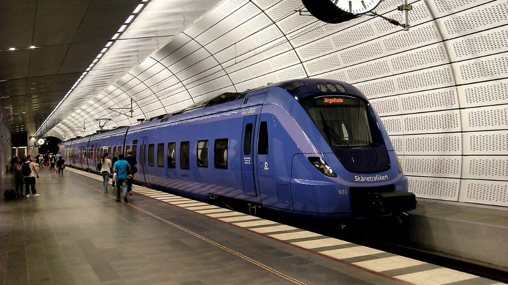 Train From Stockholm Sweden To Skovde Sweden